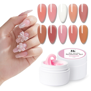 HS Nuova Tendenza Gel UV Multifunzione per Scultura e Rilievo, Non Tossico, Non Appiccicoso, Gel Solido per Estensione Unghie 15g UV LED - Product Image 1