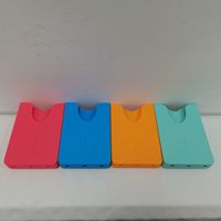 Sac de plage en caoutchouc Accessoires Charms Soft Silicone Phone Holder Women's Handbag