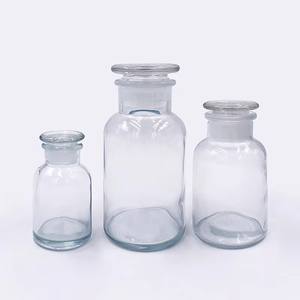 Frascos de Vidrio Transparente de 125 ml, 250 ml y 500 ml para Laboratorio, Farmacia y Boticaria, Botellas para Reactivos con Tapa, Gran Venta - Product Image 5