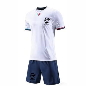 Conjunto de Uniforme de Fútbol Personalizado, Unisex, Manga Corta, para Entrenamiento y Partido, Traje Deportivo de Fútbol, con Logotipo y Número del Equipo Impresos - Product Image 2
