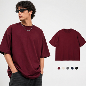 Kaos Katun Pria Ukuran XL-3XL Motif Campur FYK222 Harga Grosir 2.85 Dolar, Kaos Berkualitas Tinggi untuk Pria Bertubuh Besar - Product Image 3