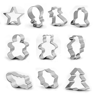 Per bambini ragazzi ragazze vacanze invernali <span class=keywords><strong>fiocco</strong></span> <span class=keywords><strong>di</strong></span> <span class=keywords><strong>neve</strong></span> in rilievo fatto a mano fai da te Sugarcraft stantuffo stampo stampino per biscotti - Product Image 4