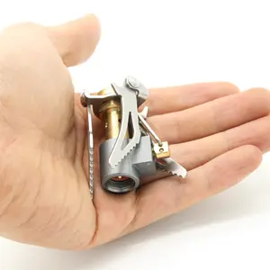 Hot Sale Ultralight Portable Folding Mini Burner Outdoor Camping Hiking Gas Stove