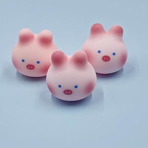 Hot Selling TPR Cute Small Rabbit Pig Shape Super Soft Slow Rebound <b>Squeeze</b> Stress Relief Promotional Toy for Kids Boys Girls - Product Image 4