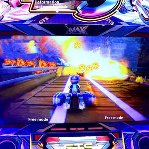Nouvelle console de jeu vidéo de simulation familiale de grande taille, moto déformable 3 joueurs, thème Anime City, pour jeux à monnayeur - Product Image 4