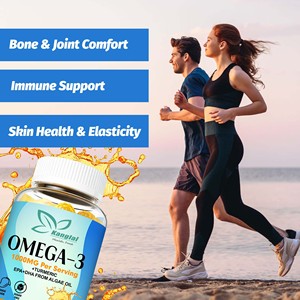 Gommose <span class=keywords><strong>Omega</strong></span> 3 OEM ODM con Vitamina A e Acidi Grassi <span class=keywords><strong>Omega</strong></span> 3 Totali, Estratto di Pepe Nero, Ottimo Antiossidante, Gommose al Zinco - Product Image 5