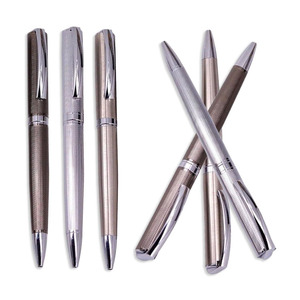 NM-137 Luxury Metal Ballpoint Pen Custom Logo smooth Writing Twist Action Black <b>Ink</b>-Premium Promotional Gifts for Office - Product Image 1