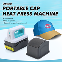 Mini presse à chaud pour casquettes, presse à chaud portable pour casquettes, pour les petites entreprises, bricolage