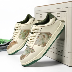 Zapatillas <span class=keywords><strong>de</strong></span> baloncesto para hombre, zapatos <span class=keywords><strong>de</strong></span> skate para hombre, suela <span class=keywords><strong>de</strong></span> goma resistente al desgaste, zapatos blancos <span class=keywords><strong>de</strong></span> moda para parejas, zapatillas informales para hombre - Product Image 4