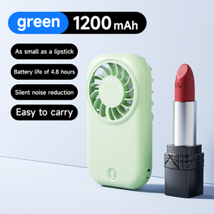 <span class=keywords><strong>Mini</strong></span>-<span class=keywords><strong>ventilateur</strong></span> portable 1200 mAh, commande par touche, prise en main facile, design moderne, style élégant, cadre raffiné pour salons et sols – Article à circulation rapide - Product Image 2