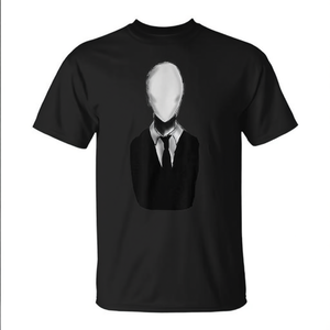 Camiseta Dapper Faceless Man, color negro, unisex, talla para adultos, diseño gráfico - Product Image 2