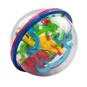 VENTE CHAUDE 100 Barrières Puzzle de <span class=keywords><strong>labyrinthe</strong></span> 3D en forme de boule magique pour enfants - Product Image 4
