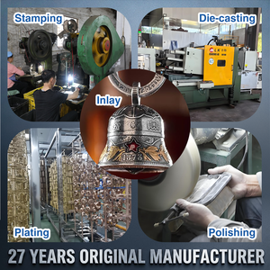 कस्टम घंटी आपूर्तिकर्ता | भालू घंटी, गाय की घंटी, गाय घंटी, जिंगल घंटी, धातु की घंटी, पीतल की घंटी ओएम - Product Image 4