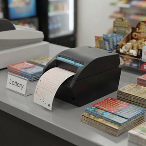 Machine de loterie nationale OMR de 82,5 mm avec imprimante thermique pour la vente de billets de Keno, scanner de tickets de loterie à alimentation manuelle - Product Image 5