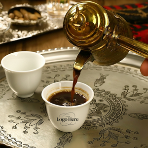 Tazza <span class=keywords><strong>da</strong></span> <span class=keywords><strong>caffè</strong></span> arabica saudita <span class=keywords><strong>da</strong></span> 70 <span class=keywords><strong>ml</strong></span> senza manico, tazze <span class=keywords><strong>da</strong></span> <span class=keywords><strong>caffè</strong></span> etiopiche in ceramica Bone China senza manico, tazze <span class=keywords><strong>da</strong></span> <span class=keywords><strong>caffè</strong></span> personalizzate - Product Image 1