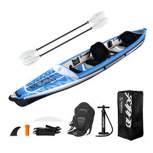 Spatium Nuevo Lanzamiento <span class=keywords><strong>Mejor</strong></span> <span class=keywords><strong>Kayak</strong></span> de Pesca Inflable Barato Tándem para 2 Personas Sit on Top en Venta - Product Image 1