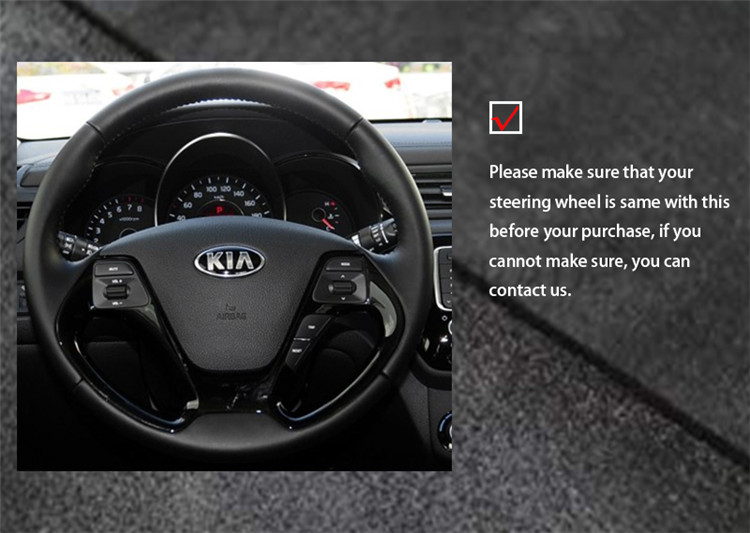 Stuurhoes Voor Auto voor KIA Ceed 2009-2013, Ademend