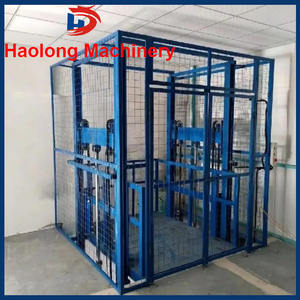 Lift Gudang Industri Baru untuk Gedung Pabrik Dua dan Tiga Lantai, Lift Barang Listrik Kapasitas Besar, <span class=keywords><strong>Platform</strong></span> Tugas Berat - Product Image 2