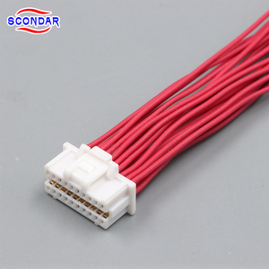 Faisceau de câbles personnalisé SCONDAR 1,0 mm SCT1014 501189 2010 3010 4010 501193 2, double rangée, contrôle de signal, assemblage de câbles OEM ODM - Product Image 1