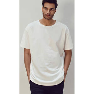 Camiseta Casual de Manga Corta para Hombre, Mezcla de Algodón, Transpirable, Ecológica, Antiarrugas, Antipilling, 180GSM, Peso Pesado, Envío desde Almacén de EE. UU. - Product Image 4