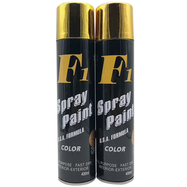 MICAL 300ML Spray Gold Chrom Aerosol Sprüh farbe für den besten Spiegel effekt Splitter farbe Gold Farbe Chrom Spray