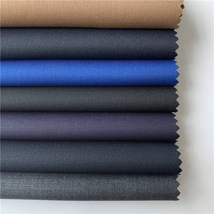 Worsted Material Wholesale 50% Wool Worsted Poly Blend Suiting Fabric - Perfect for Mens ...