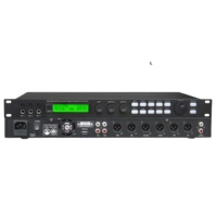 Processeur audio numérique ADSP X5L montable en rack, à commande par bouton, avec sortie son surround