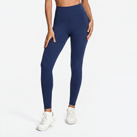 Legging de sport personnalisé à taille croisée, séchage rapide, effet push-up, respirant, avec poche, pour femme, idéal pour le fitness et le yoga