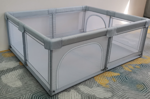 Tissu Oxford pliable pour l'extérieur et l'intérieur, Center d'activité <span class=keywords><strong>Extra</strong></span> <span class=keywords><strong>Large</strong></span>, clôture de sécurité pour bébé, parc pour enfants et nourrissons avec Double porte - Product Image 2