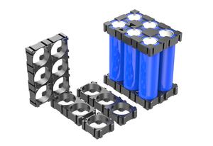 1x3 21700 배터리 홀더 2p 복근 + pc 스탠드 원통형 배터리 팩 브래킷 - Product Image 3