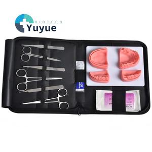 Kit de Práctica de Sutura Dental - Modelo de Entrenamiento de Sutura para Cirugía Oral con Encías de Silicona e Instrumentos de Acero Inoxidable - Product Image 1