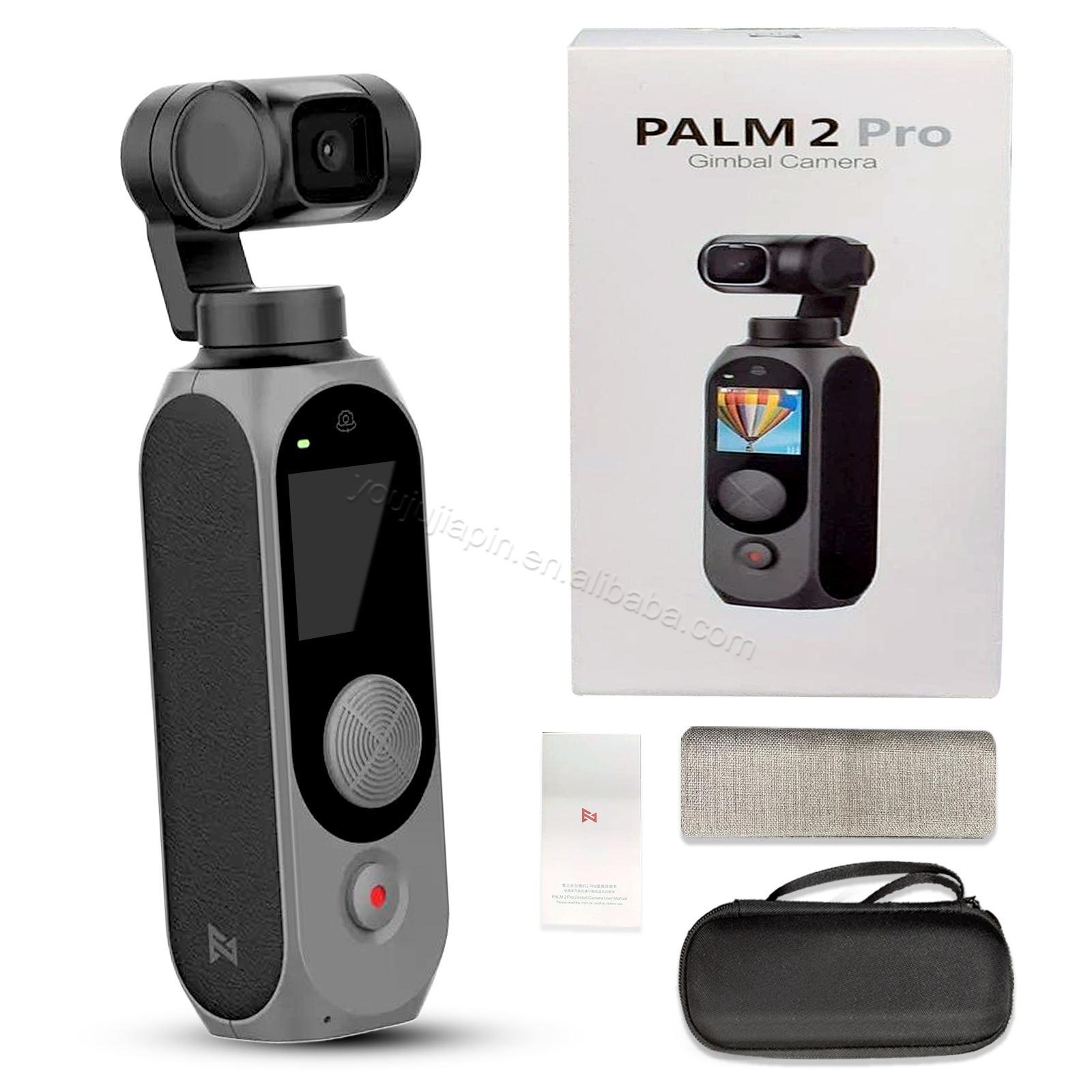 FIMI PALM 2 PRO Smallest 3-axis Stabilized Handheld Camera with 4K