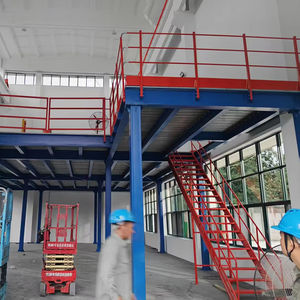 הספק אמין של פלטפורמה פלדה רב ברמה של הספק מוגן מחסן מיסוך מערכת עם מבנה צלחת פלדה - Product Image 1