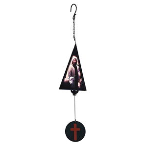 TD decorazione per la casa in ferro vela Windchime con salmo 23 Jesus citazione - Product Image 3