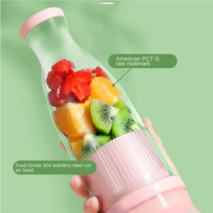 Hot-selling Household Portable Mixer <strong>Juicer</strong> Food Grade Plastic Bottle Fruit <strong>Vegetable</strong> <strong>Juicer</strong> Machine - Product Image 5