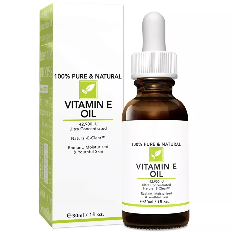 Tinh Dầu Vitamin E Làm Trắng Da Chống Nhăn Loại Bỏ Vết Thâm Vết Sẹo Vết Rạn Da Nhãn Hiệu Riêng Theo Yêu Cầu