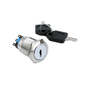 Beste Qualität Hot-Sale runde kleine Druckknopf schalter 12V Punkt LED-Drucksc halter