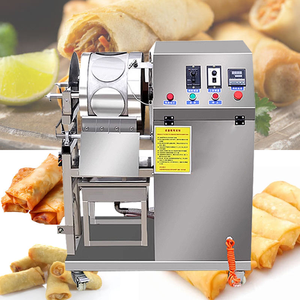 Hot Selling Motorized Lumpia Spring Roll Wrapper <b>Machine</b> 304 Stainless Steel High Capacity 20 PCS/MIN Multifunctional <b>Dumpling</b> - Product Image 3