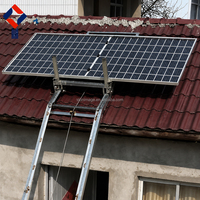 Lève-charge électrique pour panneaux solaires, équipement de levage de panneaux photovoltaïques pour installation sur toiture, élévateur à câble métallique 4-25m