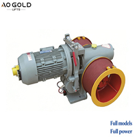 Máquina de tracción de fábrica para motor de montaplatos 100kg/200kg tipo tambor 0.4m/s GT100K/JIAYE