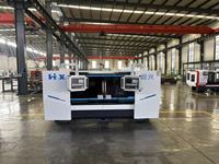 Tour CNC à double broche pour le traitement de rouleaux textiles, usinage centralisé des deux extrémités pour rouleaux de convoyeur