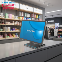 IMACHINE OEM P2 новый тип настольный Windows 11/10 Android Smart POS сенсорный экран терминальная система емкостный 1920x1080 дисплей Intel