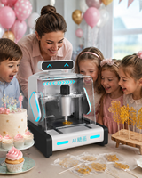 Impresora 3D de Alimentos con Tecnología Panda, Personalizable, Inteligente, Eléctrica, Automática, Controlada por Android, Fácil de Usar, para Pintar con Azúcar y Pasta