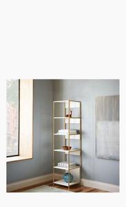 Nordic Golden Multilayer <strong>Shelves</strong> Living Room <strong>Bedroom</strong> Iron Bookshelf Simple Decorative Display Rack - Product Image 2