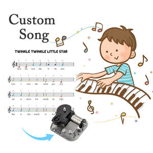 Jouet musical pour enfants La Doyee, boîte à musique en bois avec animaux dansants rotatifs, instrument de jeu pour enfants - Product Image 6