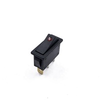 JEC RL1-3(W)-A-0-BB-2 15A 125V/7.5A 250V Carré bateau panneau d'interrupteur à bascule 3pin interrupteur poussoir mini