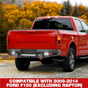 Phong Cách Mới Tự Động Phụ Tùng Xe Bumper Bộ Dụng Cụ Cơ Thể Cho Ford F-150 Đầy Đủ Chiều Rộng Xe Tải Phía Trước Và Phía Sau Bumper Phù Hợp 2009-2014