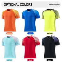 Kustomisasi Jersey Sepak Bola Gaya Baru 2026 Pria Berkualitas Tinggi Bahan Polyester Set Kaos Pendek dan Celana Pendek Cepat Kering Pakaian Latihan Dewasa