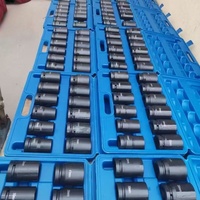 1/2 "19 pièces jeu de douilles à impact profond 8-36MM douilles robustes pour atelier voiture Auto camion réparation outils à main