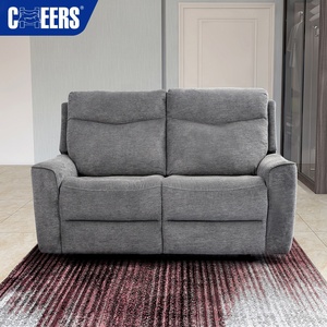 Canapé inclinable en tissu MANWAH CHEERS pour salon, ensemble de canapé 3 places avec table pliable et porte-gobelets - Product Image 4